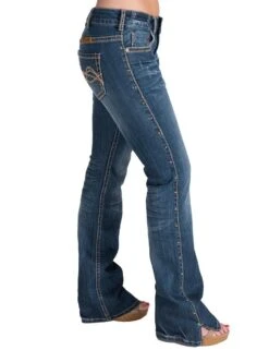 Women's Cowgirl Tuff Studded Up Jean #JSTDUP -Wrangle Style 00010280023AD1B1 L