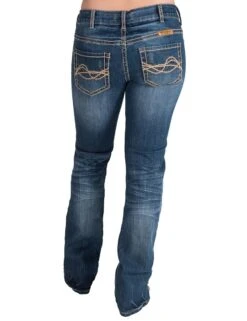 Women's Cowgirl Tuff Studded Up Jean #JSTDUP -Wrangle Style 00010280025BB368 L