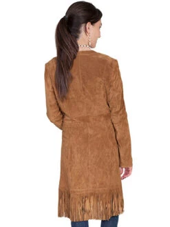 Women's Scully Suede Fringe Maxi Coat #L19-81 -Wrangle Style 024f89fe02d636018be3faa56d6b327f