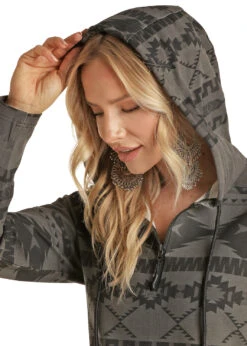 Women's Rock & Roll Cowgirl Hoodie #PRWO91RZXN -Wrangle Style 0e6702e72cc316914065a220916ee943