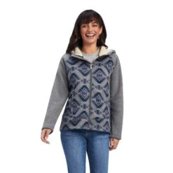 Women's Ariat REAL McCall Full Zip Sweater #10041806