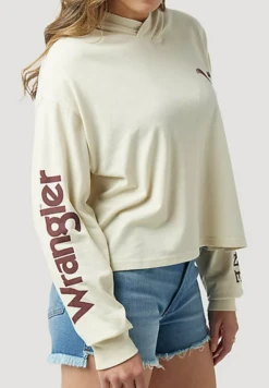 Women's Wrangler Yellowstone Crop Hoodie #112323610 -Wrangle Style 138d48fabd3b4e76af4ea048092c34c6