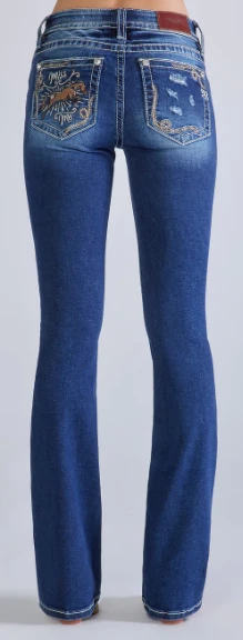 Women's Miss Me Rodeo Queen Bootcut Jean #M3863B