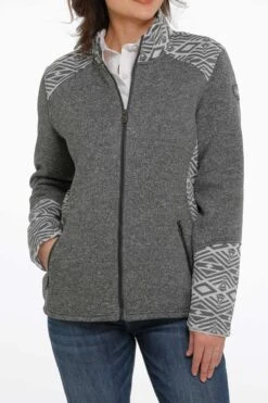 Women's Cinch Sweater Knit Jacket #MAJ9840002