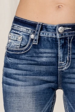 Women's Miss Me Boot Cut Jean #M3928B -Wrangle Style 2c521ece7a871ea549c40a211f84752b