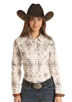 Women's Rough Stock Snap Front Shirt #RSWSOSR0EX