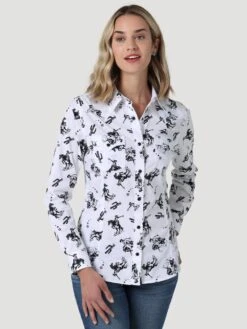 Women's Wrangler Retro Snap Front Shirt #112330046
