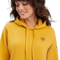 Women's Ariat REAL Classic Arm Logo Hoodie #10041636 -Wrangle Style 3bd438248ae24a6443926456ec54052e
