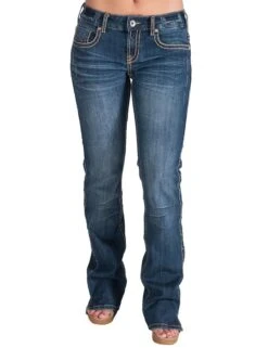 Women's Cowgirl Tuff Studded Up Jean #JSTDUP -Wrangle Style 43e9c7b7d40c5be75014b106c262a094