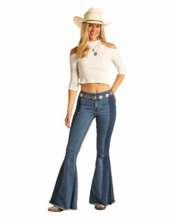 Women's Rock & Roll Cowgirl Bargain Bell Jean #RRWD7PRZU9 -Wrangle Style 4965147eeade6bc58a36e097d56e05a7