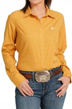 Women’s Cinch Arenaflex Button Down Shirt #MSW9163016 -Wrangle Style 49cdcfbb16e917328566196b8a755ff0