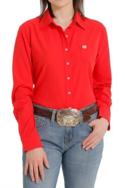 Women's Cinch Arenaflex Button Down Shirt #MSW9163012 -Wrangle Style 5ab1810dddb1e5ae1838f4ae4dbde4dd