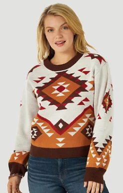 Women's Wrangler Southwestern Pullover #112317789