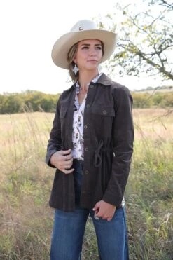 Cinch Women's Cruel Girl Aztec Corduroy Shirt Jacket #CWJ7420001 -Wrangle Style 661251c8fecb820f535976ecb464acdf