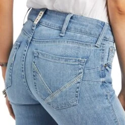 Women's Ariat R.E.A.L. Perfect Rise Regina Flare Jean #10040503 -Wrangle Style 7012a66003df04b0a916b3c8161a0a87