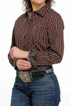 Women's Cinch Button Down Shirt #MSW9164194 -Wrangle Style 7557f5daf0b8974db9a1270a2a3ba18a