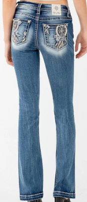 Women's Miss Me Bootcut Jean #M3860B