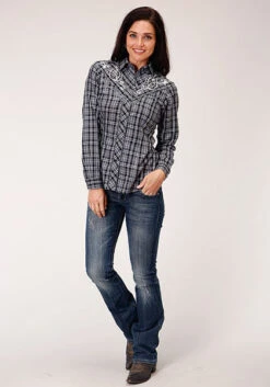 Women's Roper Snap Front Shirt #01-050-0024-4023 -Wrangle Style 7f055551686d8a59fcfcb9552e1a2c99