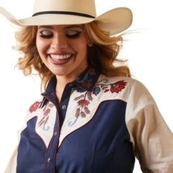 Women's Ariat Loretta Snap Front Shirt #10043688 -Wrangle Style 8642de49f44d8c3b293831e4688a1717