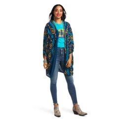 Women's Ariat Ella Kimono Wrap #10039848 -Wrangle Style 86f6fd02b9d4cca6db05ff2858a61dbe