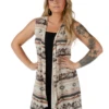 Women's Liberty Wear Cardigan Vest #8372OAT
