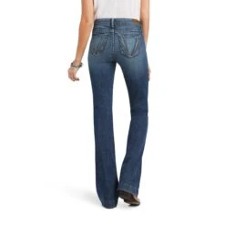 Women's Ariat Slim Trouser Daphne Wide Leg Jean #10041106