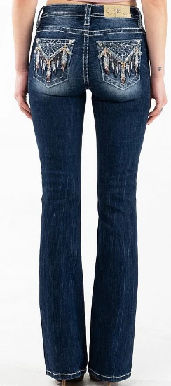 Women's Miss Me Bootcut Jean #M3916B