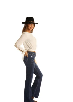 Women's Rock & Roll Cowgirl Trouser #W8H6098 -Wrangle Style W8H6098 A