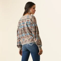 Women's Ariat Rainbow Vista Sweatshirt #10041669 -Wrangle Style ab6b29a887cd625f00c6014c5039dc8c