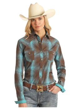 Women's Rough Stock Snap Flap Pocket #R4S3251