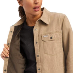 Women's Ariat Rebar Classic Canvas Shirt Jacket #10042088 -Wrangle Style c5016373b0cb54637a38fff33308ef1b