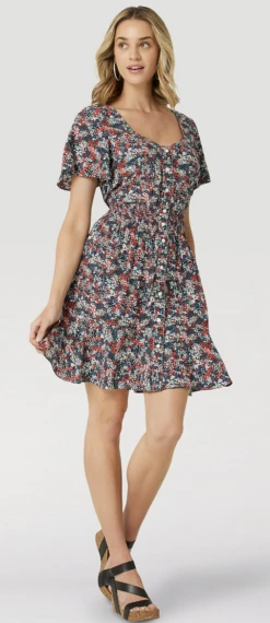 Women's Wrangler Retro Flutter Dress #112327233