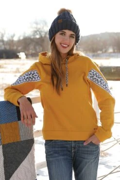 Cinch Women's Cruel Girl Hoodie #CWK7432001GLD