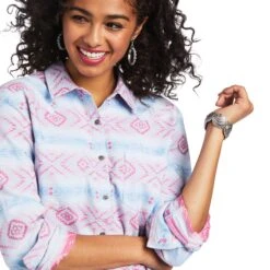 Women's Ariat REAL Billie Jean Button Down Shirt #10039862 -Wrangle Style cd071899ed77191bce51efbd2653ff73