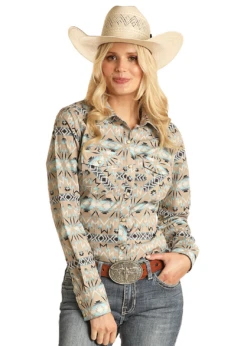 Women’s Rock & Roll Cowgirl Snap Front Shirt #RRWSOSR0R5