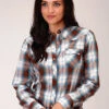 Women's Roper Snap Front Shirt #03-050-0062-4030BR