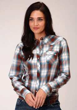 Women's Roper Snap Front Shirt #03-050-0062-4030BR