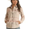 Women's Rock & Roll Cowgirl Shirt Jacket #RRWO92RZWN