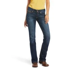 Women's Ariat R.E.A.L. Mid Rise Arrow Fit Vicky Bootcut Jean #10040798 -Wrangle Style e294f9bf8f23d417bb971e3b86b006c4