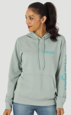Women's Wrangler Retro Logo Hoodie #112317301