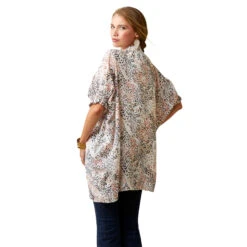 Women's Ariat Sweet Spring Kimono Wrap #10045000 -Wrangle Style f744a90d0e3750fc56f6fa0c07f14222