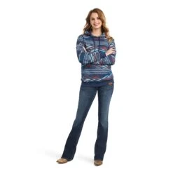 Women's Ariat All Over Print Chimayo Hoodie #10042137 -Wrangle Style f84b21ae2909b1ad3aac8aa02785dac7