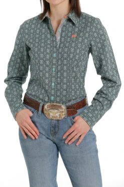 Women’s Cinch Button Down Shirt #MSW9165029 -Wrangle Style fae1771a0ac3b780e64b21036119ee41