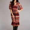 Women's Roper Multicolor Stripe Dress #11-057-0590-7026MU