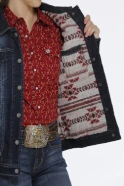 Women's Cinch Denim Jacket #MAJ9878004 -Wrangle Style maj9878004 2 1871 general